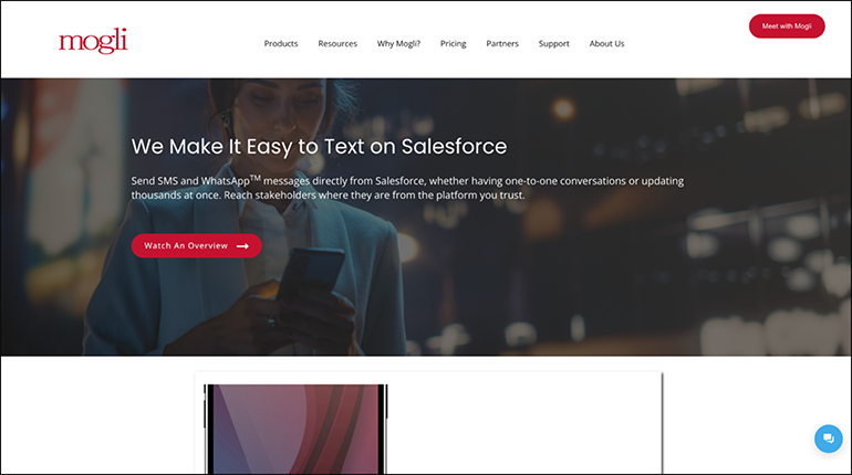Salesforce Donation Apps_Mogli SMS