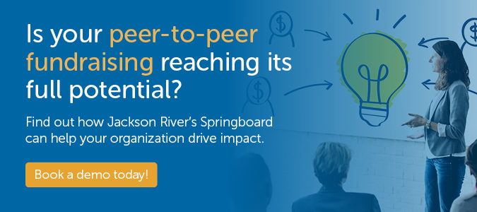 peer-to-peer fundraising software_Large CTA