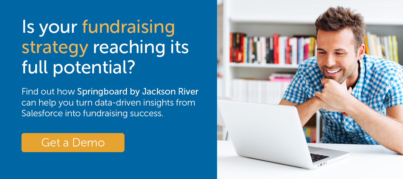 Springboard is the best Salesforce Donation App on the market to deliver the fundraising results you need. 