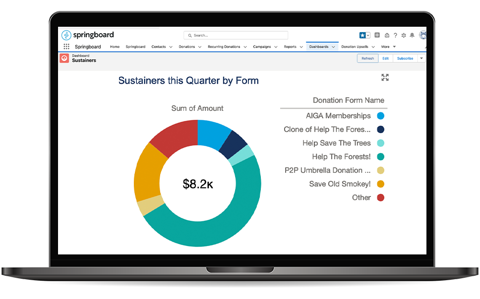 Springboard by Jackson River is the premier Salesforce advocacy software for nonprofits.
